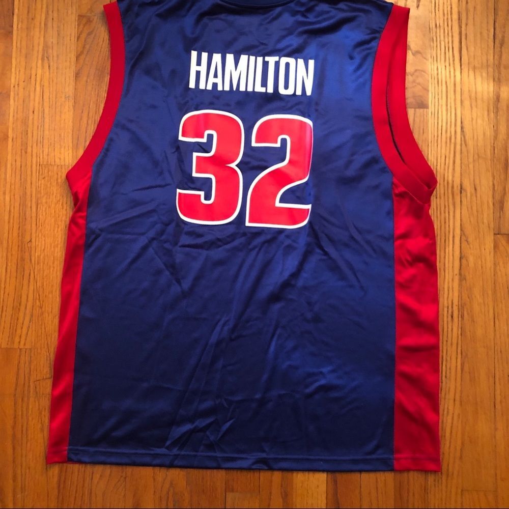 Richard Hamilton Detroit Pistons Reebok Jersey XL